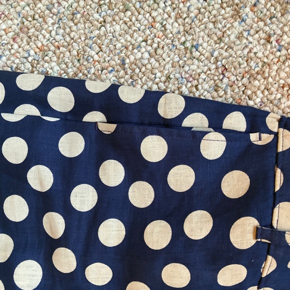 J Crew 100% Linen Harbor Pants XXS - NWT - Picture 8 of 8